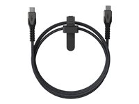 UAG Rugged Charging Cable USB-C to USB-C 5ft- Black/Gray - USB-C cable - 24 pin USB-C to 24 pin USB-C - 1.5 m