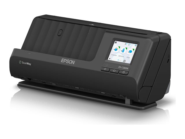 Image of Epson ES-C380W - sheetfed scanner - desktop - USB 2.0, Wi-Fi(n)
