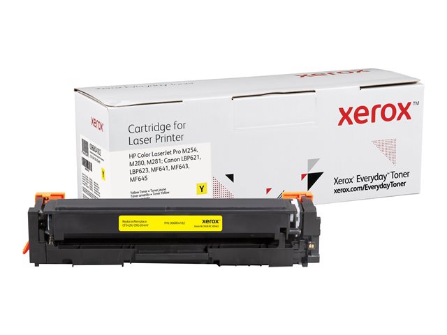 Image of Everyday - yellow - compatible - toner cartridge (alternative for: Canon CRG-054HY, HP 203X)