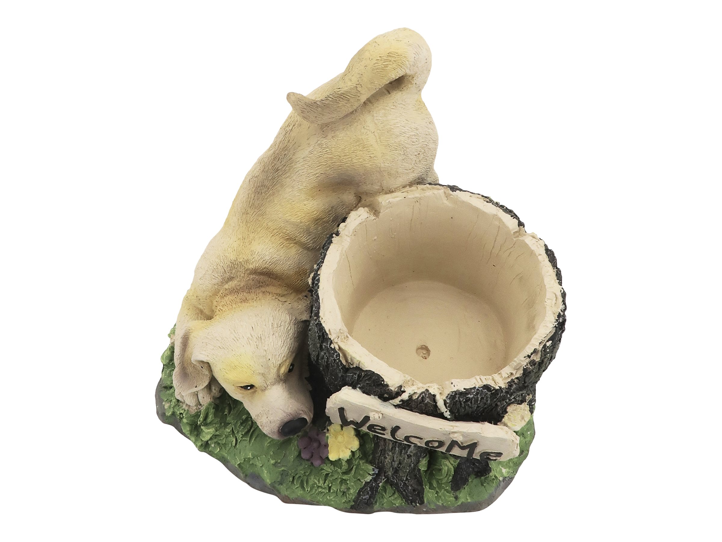 Collection by London Drugs Welcome Dog Planter - 32x31x28cm