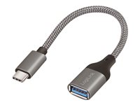 LogiLink USB-adapter 15cm Sort Grå