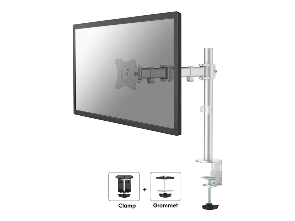 NEOMOUNTS Flat Desk Mount 1 screen Silv