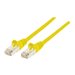 Network Patch Cable, Cat6A, 2m, Yellow, Copper, S/