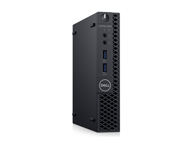 Dell OptiPlex 3070 - micro - Core i3 9100T 3.1 GHz - 4 GB - SSD