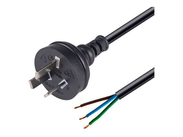 Dynamix power cable 3-pole to bare wire 1 Product shot Right-angle 79400