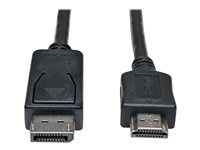 Eaton Tripp Lite Series Videoadapterkabel DisplayPort / HDMI 4.5m Sort