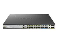 D-Link DMS-3130-30PS - switch - multi-gigabit - 30 ports - Managed - rack-mountable