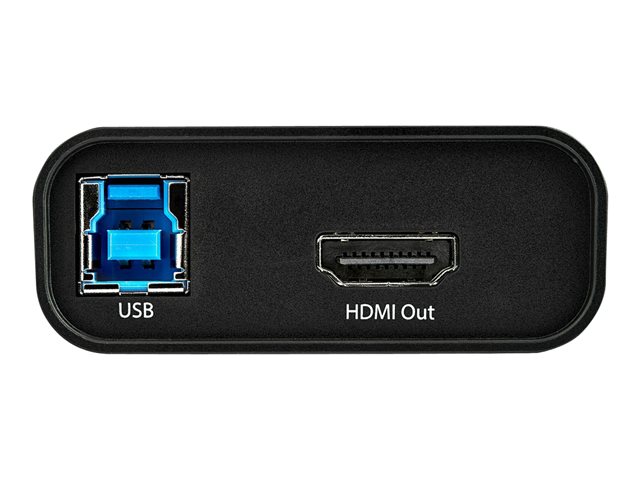 StarTech.com HDMI to USB C Video Capture Device 1080p 60fps, UVC, External USB 3.0 Type-C Capture/Live Streaming, HDMI Audio/Video Recorder Adapter, USB-C/USB-A/Thunderbolt 3 Compatible - HDMI Video Capture (UVCHDCAP)