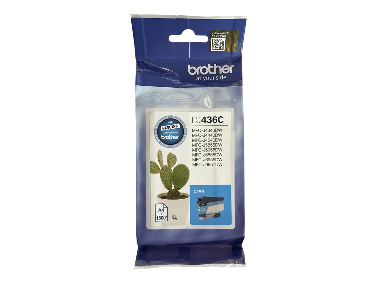 Brother LC cyan original ink Product shot Front 79800