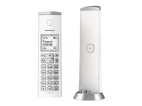 Panasonic KX-TGK220 Trådløs telefon Ingen nummervisning Hvid