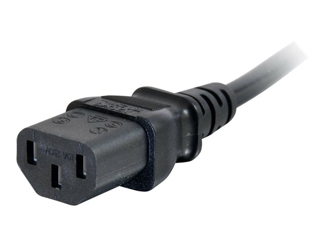 C2G Universal Power Cord - elektrický kabel - power CEE 7/7 do power IEC 60320 C13 - 2 m – foto 4