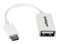 StarTech.com USB 2.0 On-The-Go USB-adapter 12.7cm Hvid