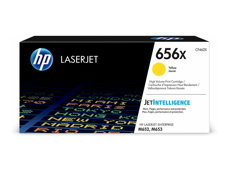 HP 656X LJ Toner Cartouche Jaune HY