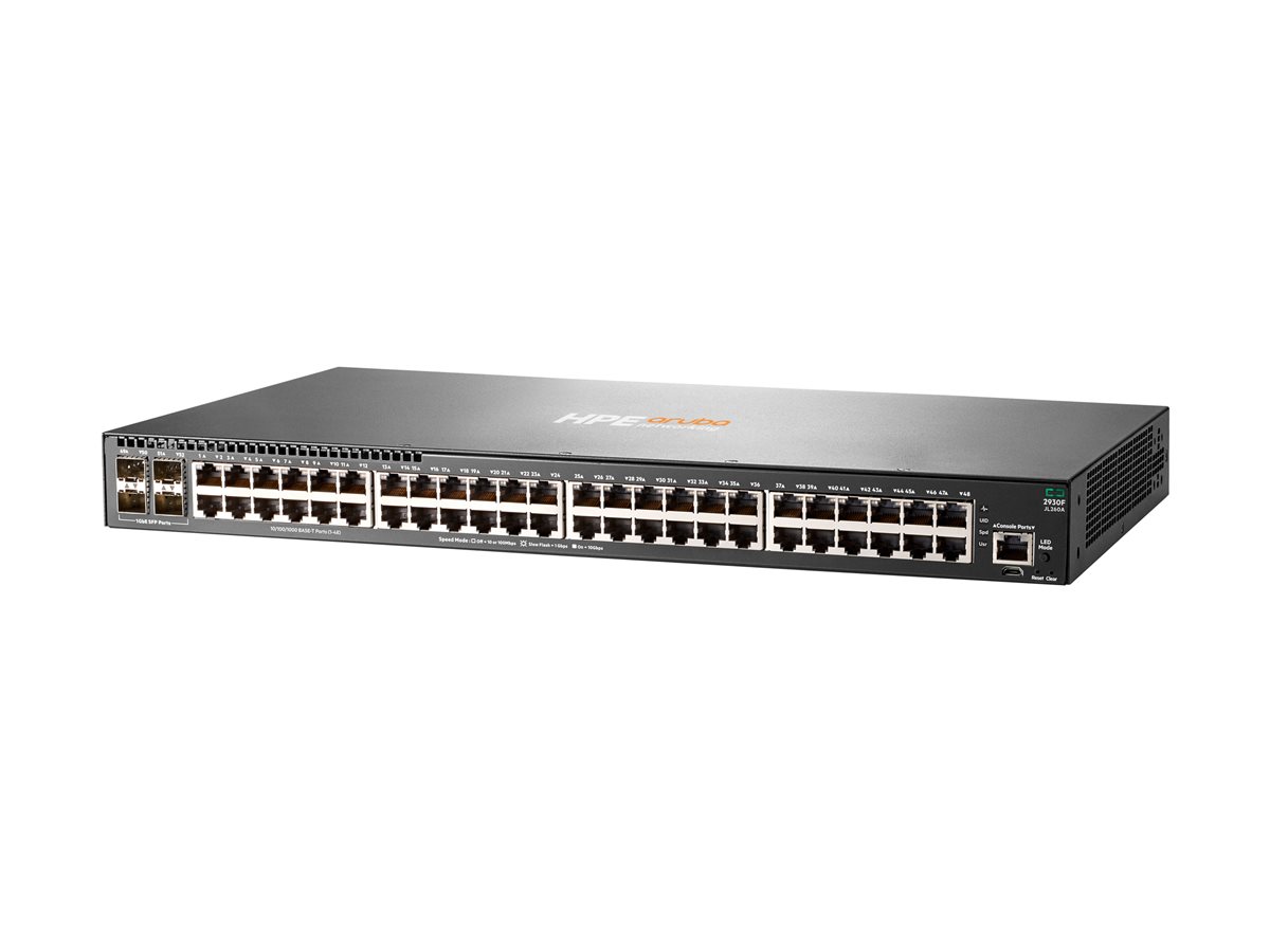 HPE Aruba 2930F Switch 48G 4SFP EU EN