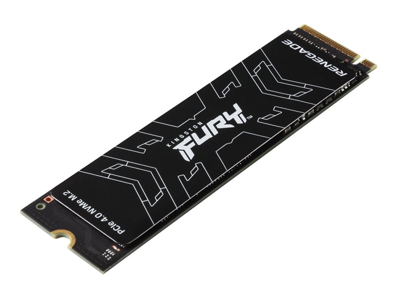 Kingston FURY Renegade - SSD - 2 TB - intern - M.2 2280 - PCIe 4.0 x4 (NVMe) - integrierter Kühlkörper - für Intel Next Unit of Computing 12 Pro Kit - NUC12WSKi5