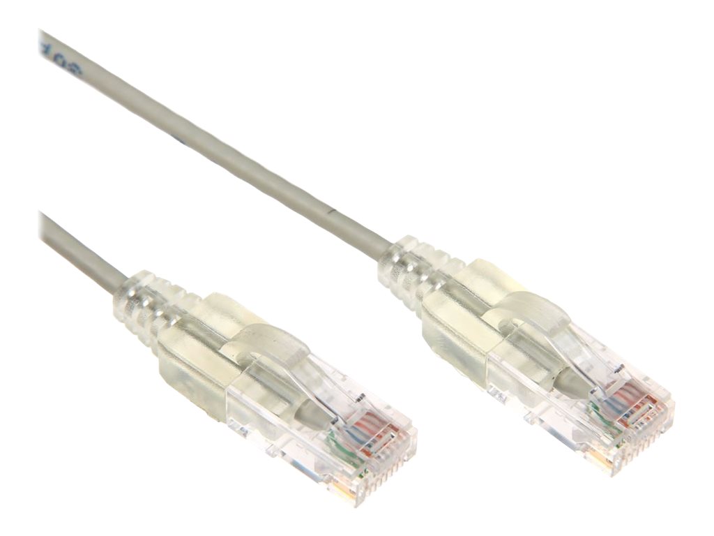 Dynamix SLIMLINE PLSGY-C6-0.5, patch cable, 50 cm, grey