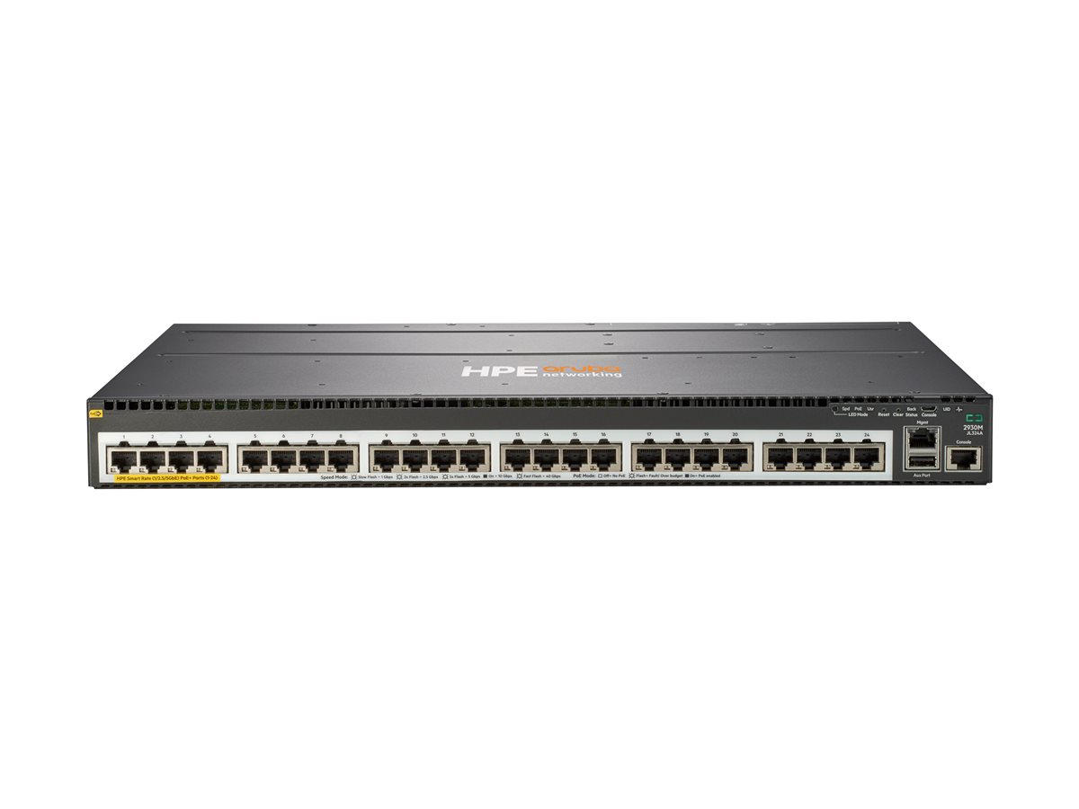 HPE Aruba 2930M 24 Smrt Rte PoE+ 1s