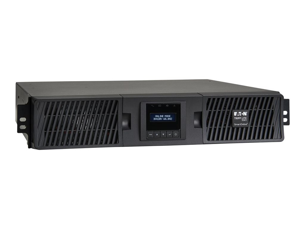 Eaton Tripp Lite Series SmartOnline UPS Smart Online 3000VA 2700W 120V Sine Wave 7 Outlets Ext Run LCD USB DB9 2U TAA