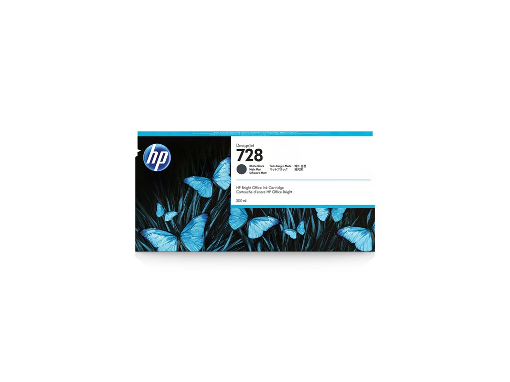 HP 728 300-ml Matte Noir