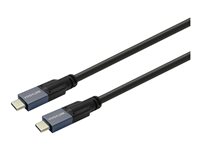VivoLink USB 3.2 Gen 2 USB Type-C kabel 7.5m Sort 