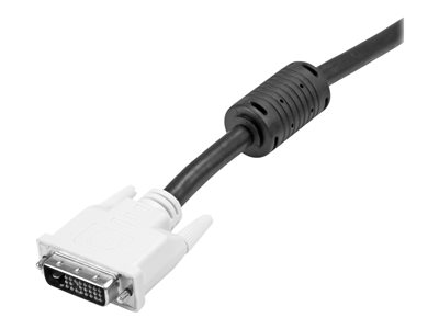 StarTech.com Dual Link DVI Cable - 10 ft - Male to Male - 2560x1600 - DVI-D Cable - Computer Monitor Cable - DVI Cord - Video Cable (DVIDDMM10)