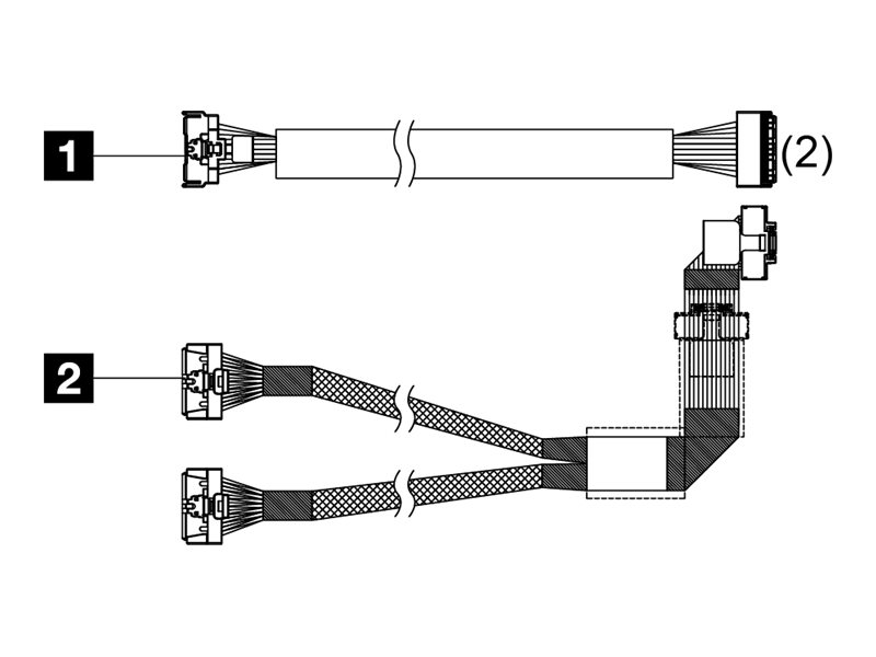 Lenovo - Storage cable kit