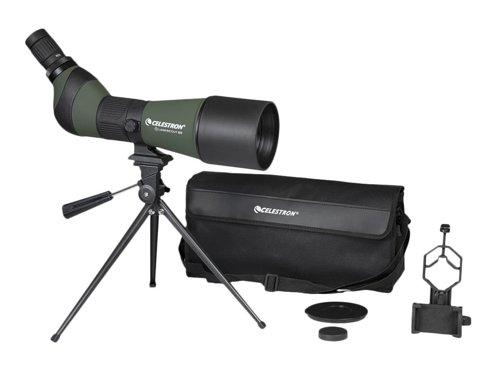 Celestron Landscout 80mm Spotting Scope - Green/Black - 52329