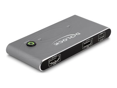 DELOCK USB-C KVM Switch zu HDMI 8K 60 Hz KVM