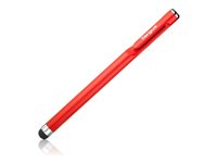 Antimicrobial Stylus Embedded Clip Red