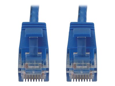 Eaton Tripp Lite Series Cat6a 10G Snagless Molded Slim UTP Ethernet Cable (RJ45 M/M), PoE, Blue, 7 ft. (2.1 m)