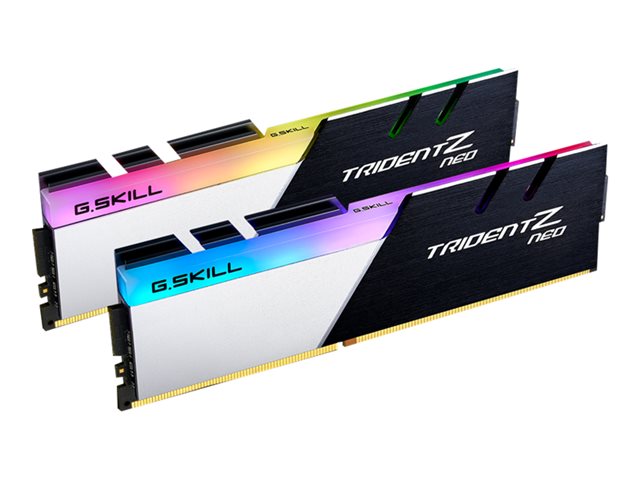 Zestaw pamięci G.SKILL TridentZ Neo AMD RGB F4-3600C16D-32GTZNC (DDR4 DIMM; 2 x 16 GB; 3600 MHz; CL1