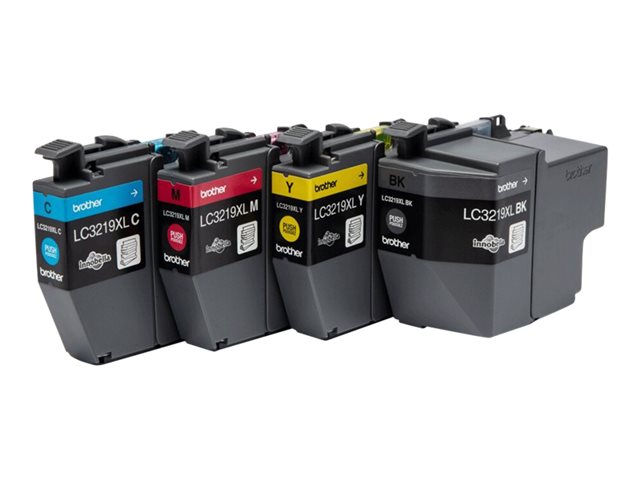 LC3219XLVAL - Brother LC3219XL Value Pack - 4-pack - XL - black, yellow,  cyan, magenta - original - ink cartridge - Currys Business