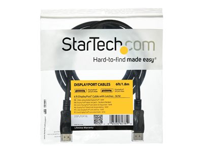 StarTech.com 15 ft Long DisplayPort 1.2 Cable with Latches - DisplayPort 4k