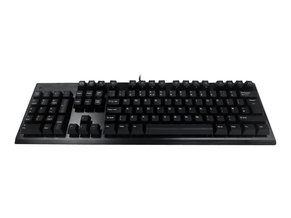Accuratus Left Hander Keyboard Uk Black Input Device Accuratus Left Hander Keyboard Uk Black Input Device