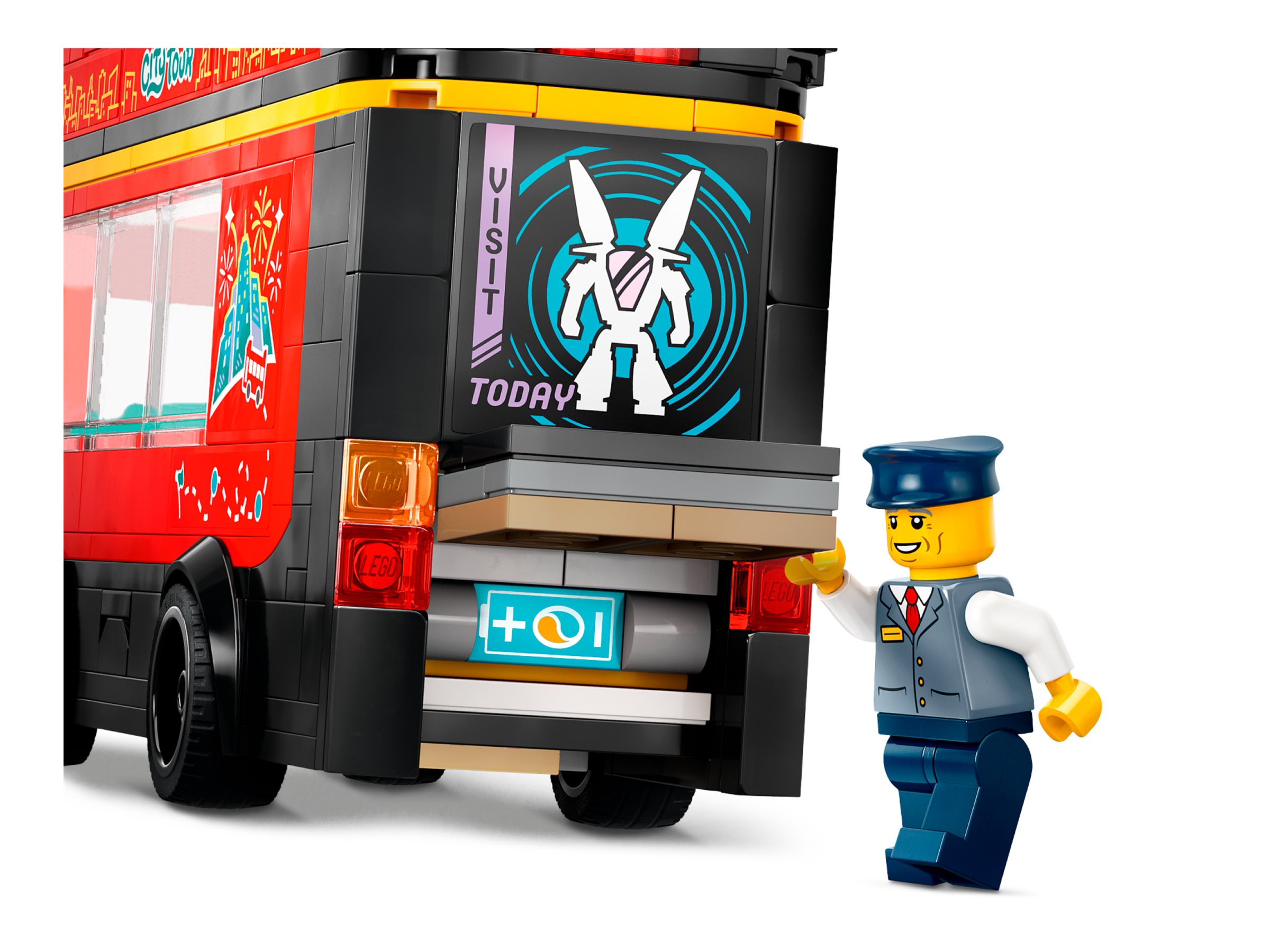 LEGO City - Red Double-Decker Sightseeing Bus