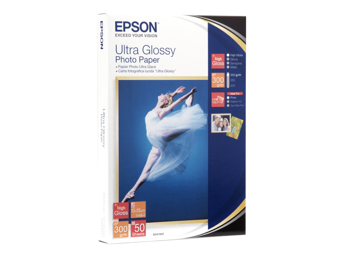 Epson Ultra Glossy Photo Paper - fotografický papír - lesklý - 50 listy - 100 x 150 mm – foto 3