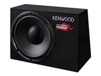 Kenwood KSC-W1200B Subwoofer Sort