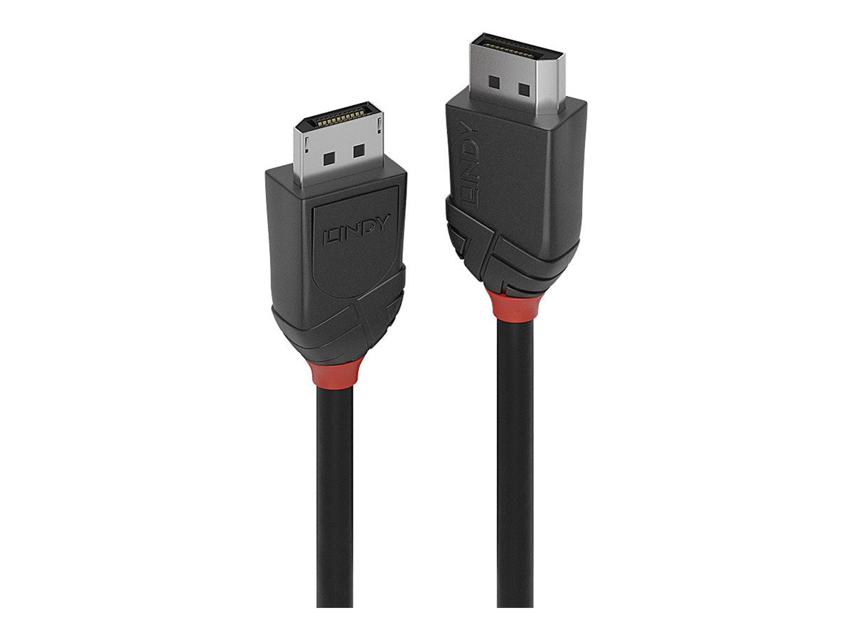 An image of Lindy Black Line - DisplayPort cable - DisplayPort to DisplayPort - 1 m