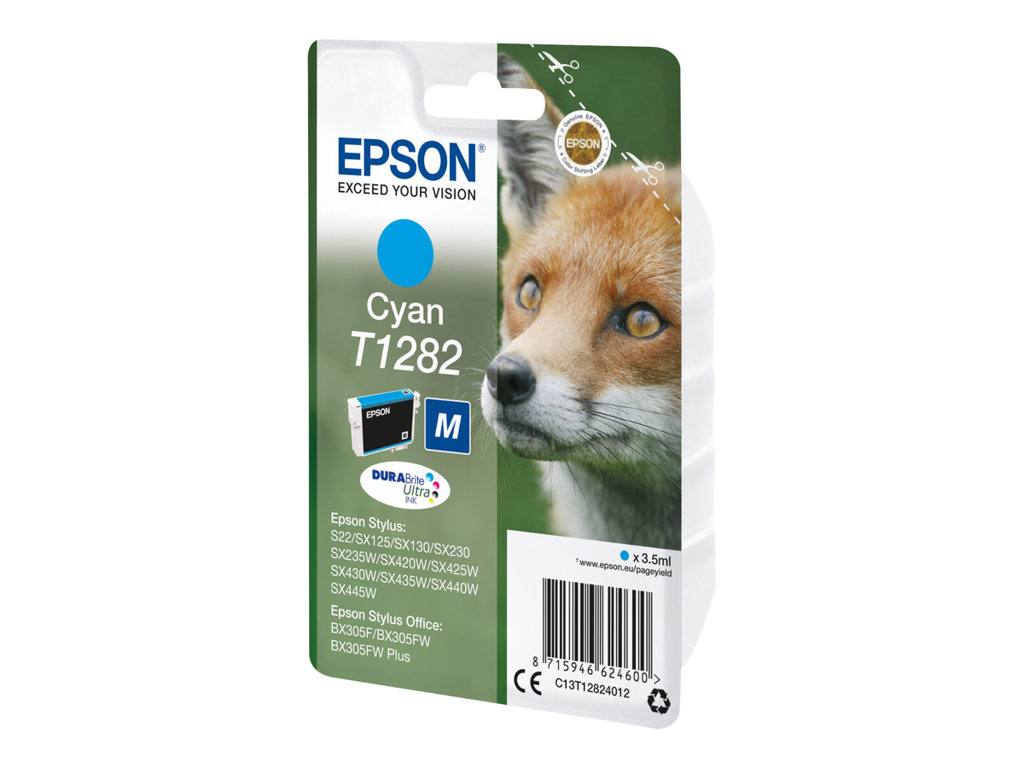 EPSON 1LB ink T128 cyan blister w/s