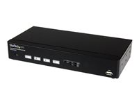 StarTech.com 4 Port USB DVI KVM Switch with DDM Fast Switching