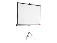 NOBO - Projection screen with tripod - 83.5" (212 cm) - 4:3 - Matte White