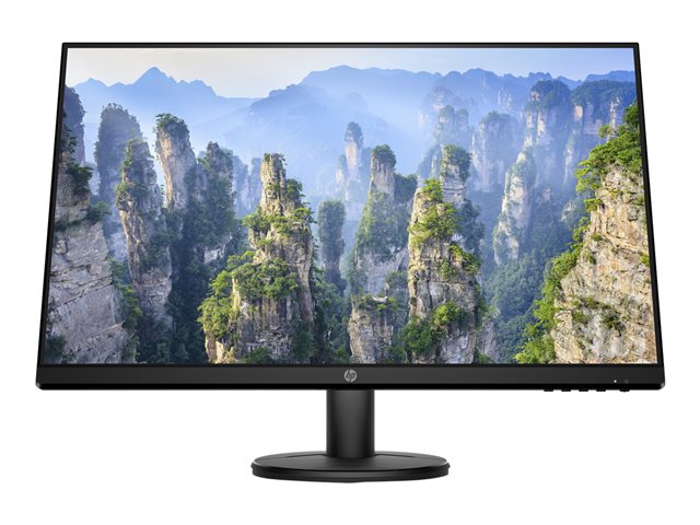 HP 27 inch 1080P Computer Monitor in Silver and Black, 27 Full HD (1920 x  1080) 75Hz Anti-Glare IPS Display with AMD FreeSync, 2 HDMI, 1 VGA, Highly