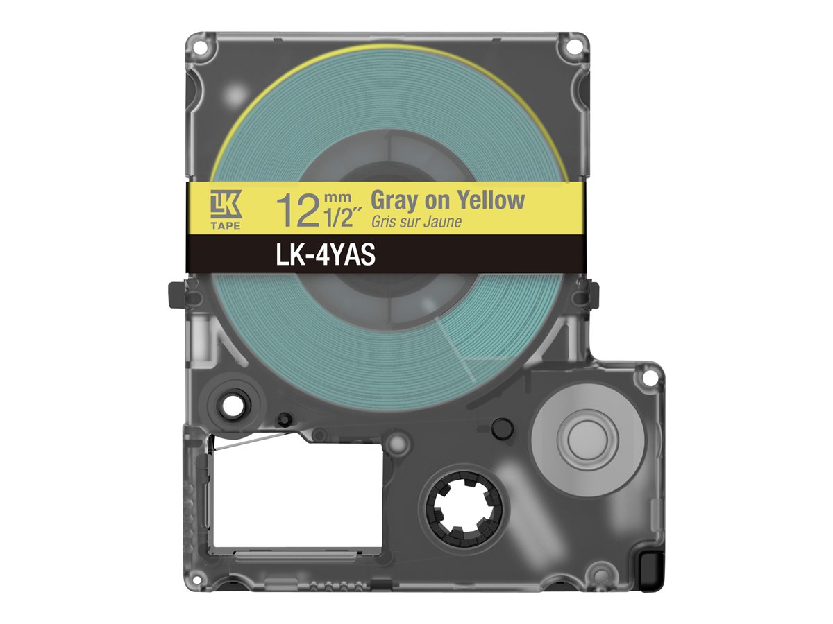 Epson Soft Yellow/Gray 12mm LK-4YAS – foto 2