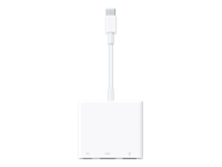 Apple - Adaptateur vidéo - 24 pin USB-C mâle pour USB, HDMI, USB-C (alimentation uniquement) femelle - prend en charge la 4K (3840 x 2160)