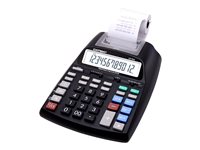 Catiga CP-90AB Printing calculator LCD 12 digits AC adapter, battery black