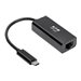 Eaton Tripp Lite Series USB C to Gigabit Ethernet Adapter USB Type C to Gbe 10/100/1000