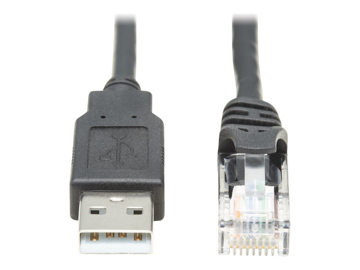 Tripp Lite USB to RJ45 Rollover Console Cable (M/M)