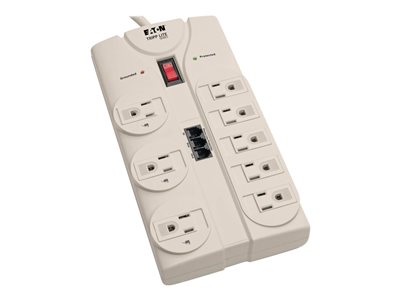 Tripp Lite Surge Protector Power Strip 120V 5-15R 8 Outlet RJ11 8' Cord 2160 Joule