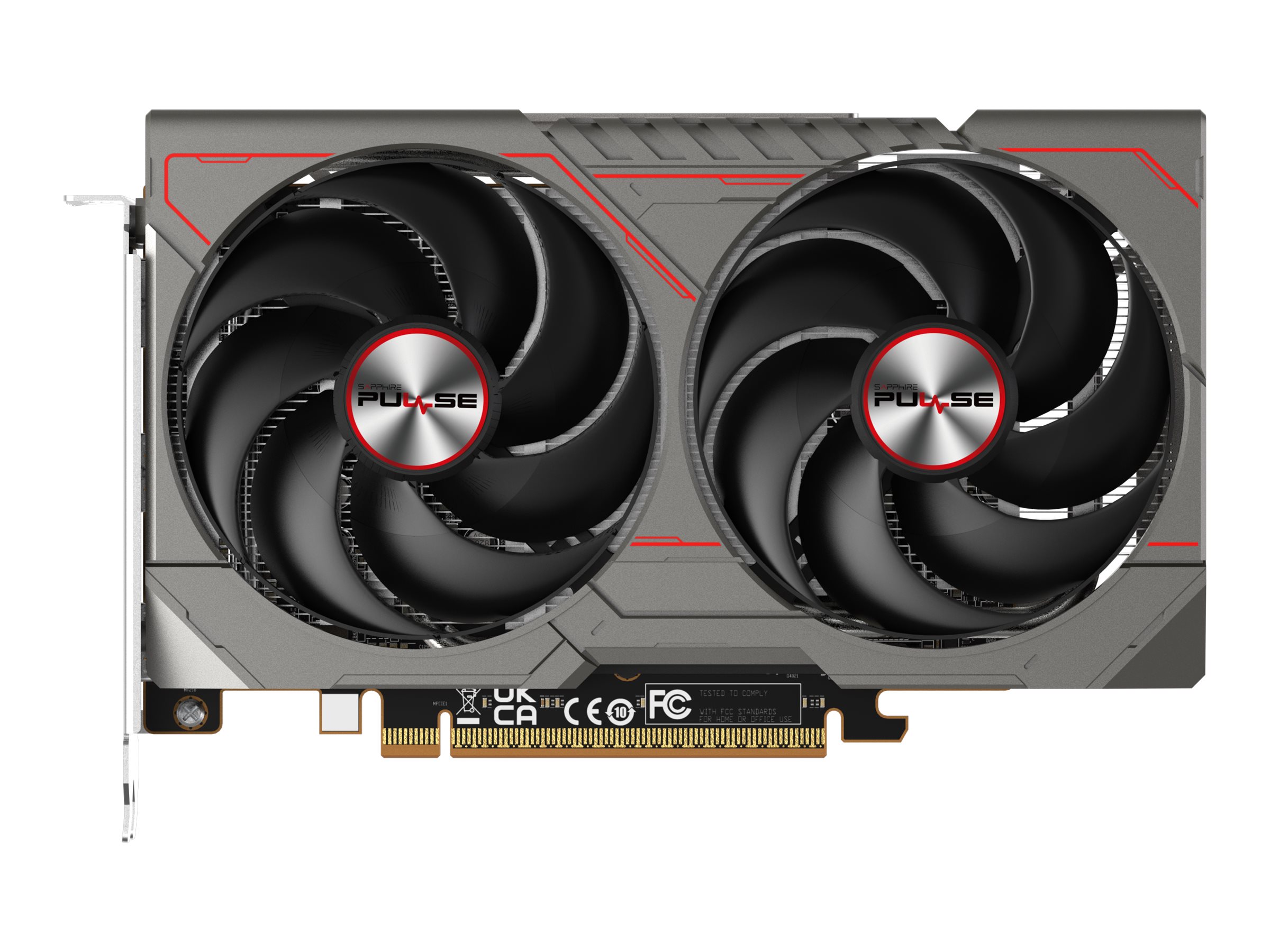 Sapphire Pulse graphics card Radeon RX 9060 XT 8 Product shot Front 79950