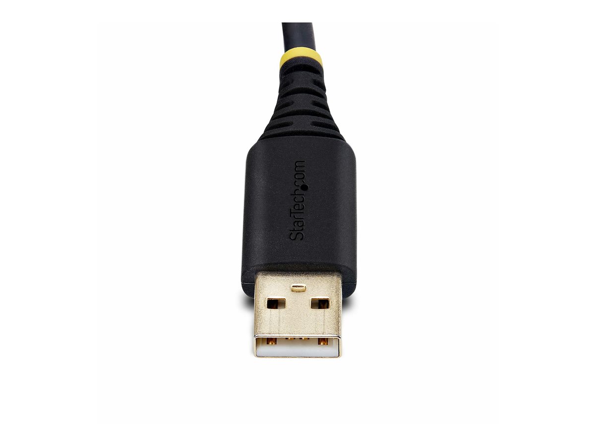 StarTech.com 6.6ft/2m USB to Null Modem Serial Adapter Cable, FTDI, RS232 - USB / sériový kabel - USB do DB-9 - 2 m – foto 4